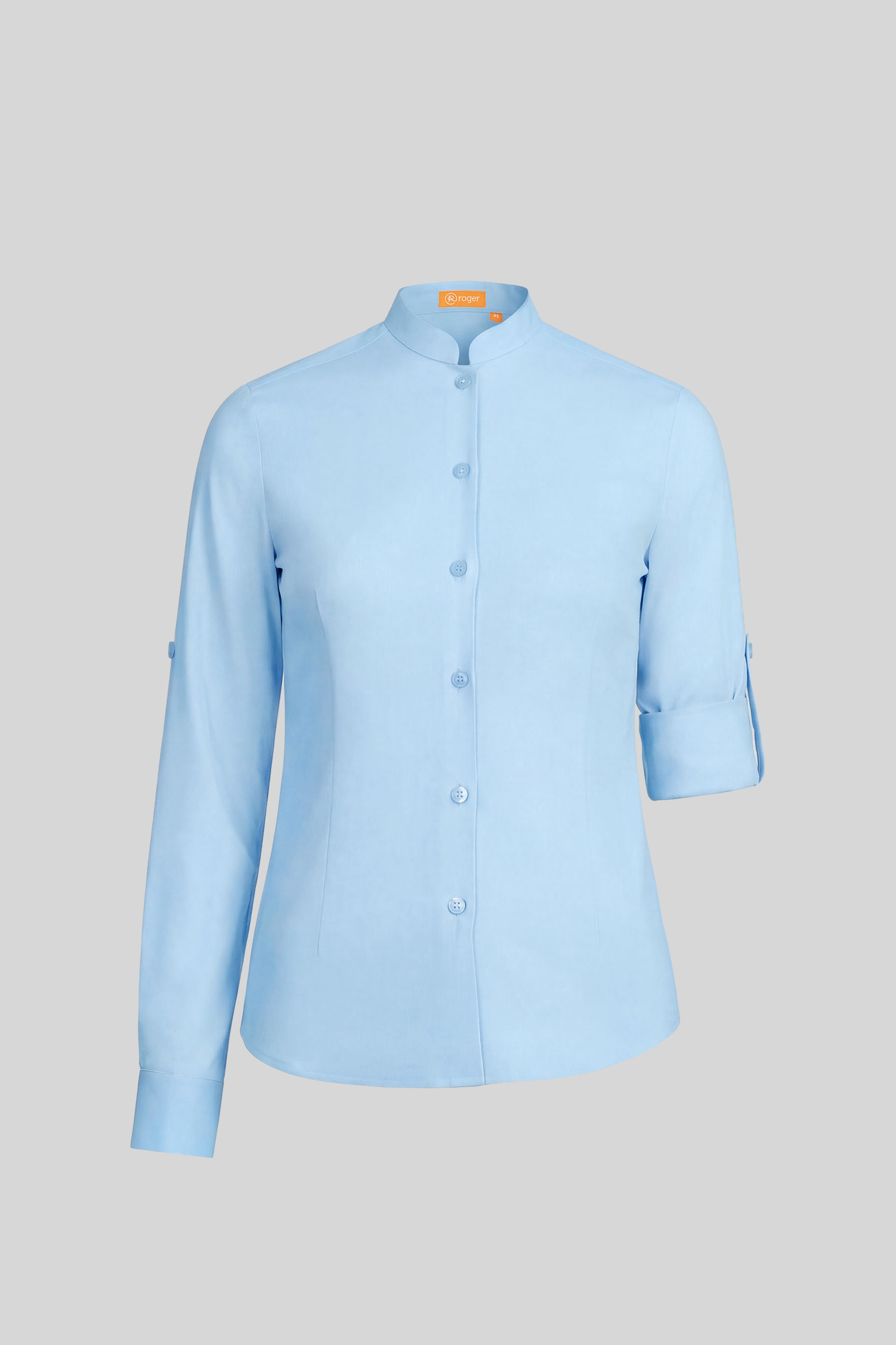 Camisa Mujer Cuello Mao Manga Larga Daytona - 977137 