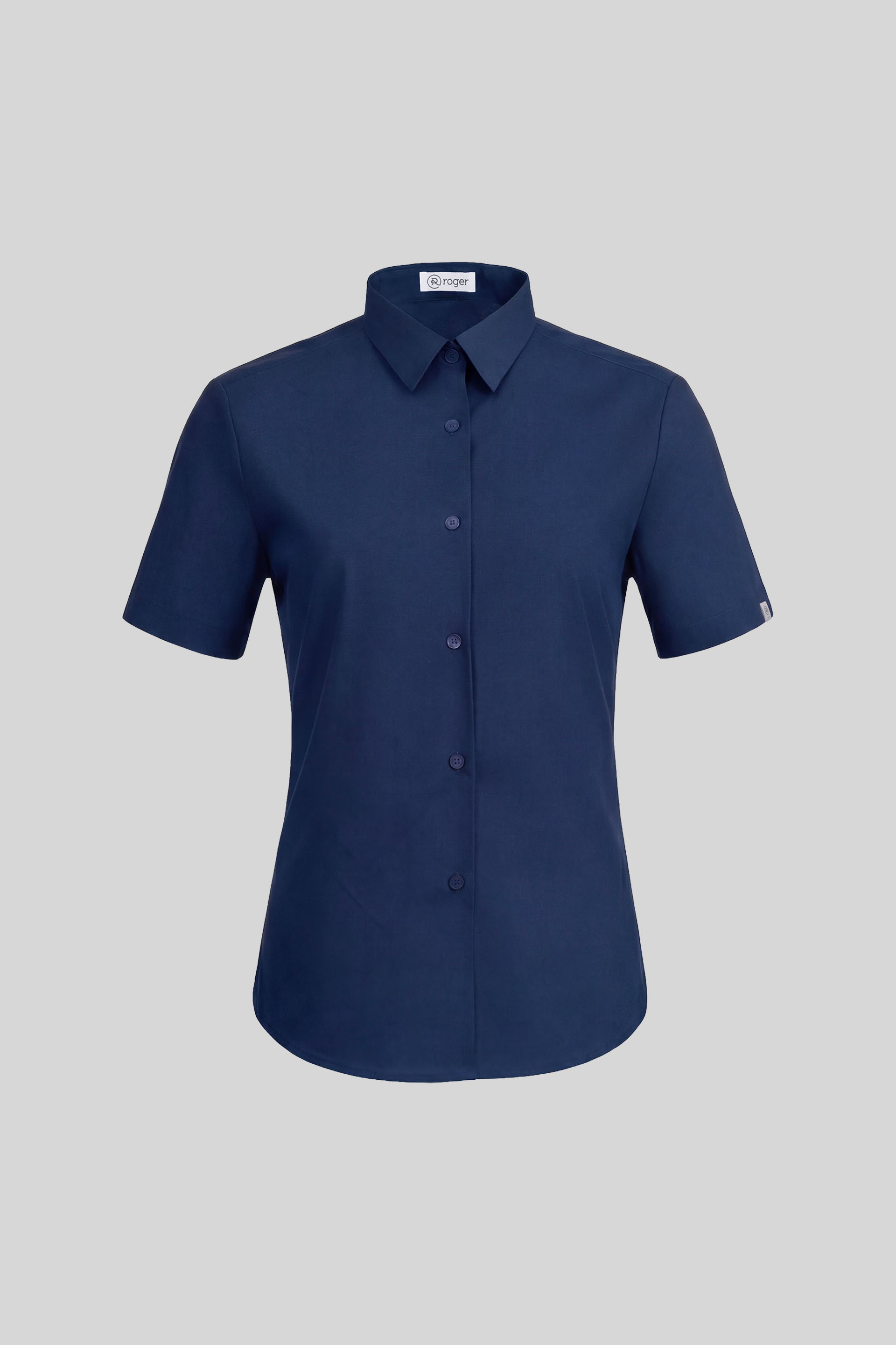 Camisa Mujer Cuello Camisero Manga Corta Alameda - 937138 