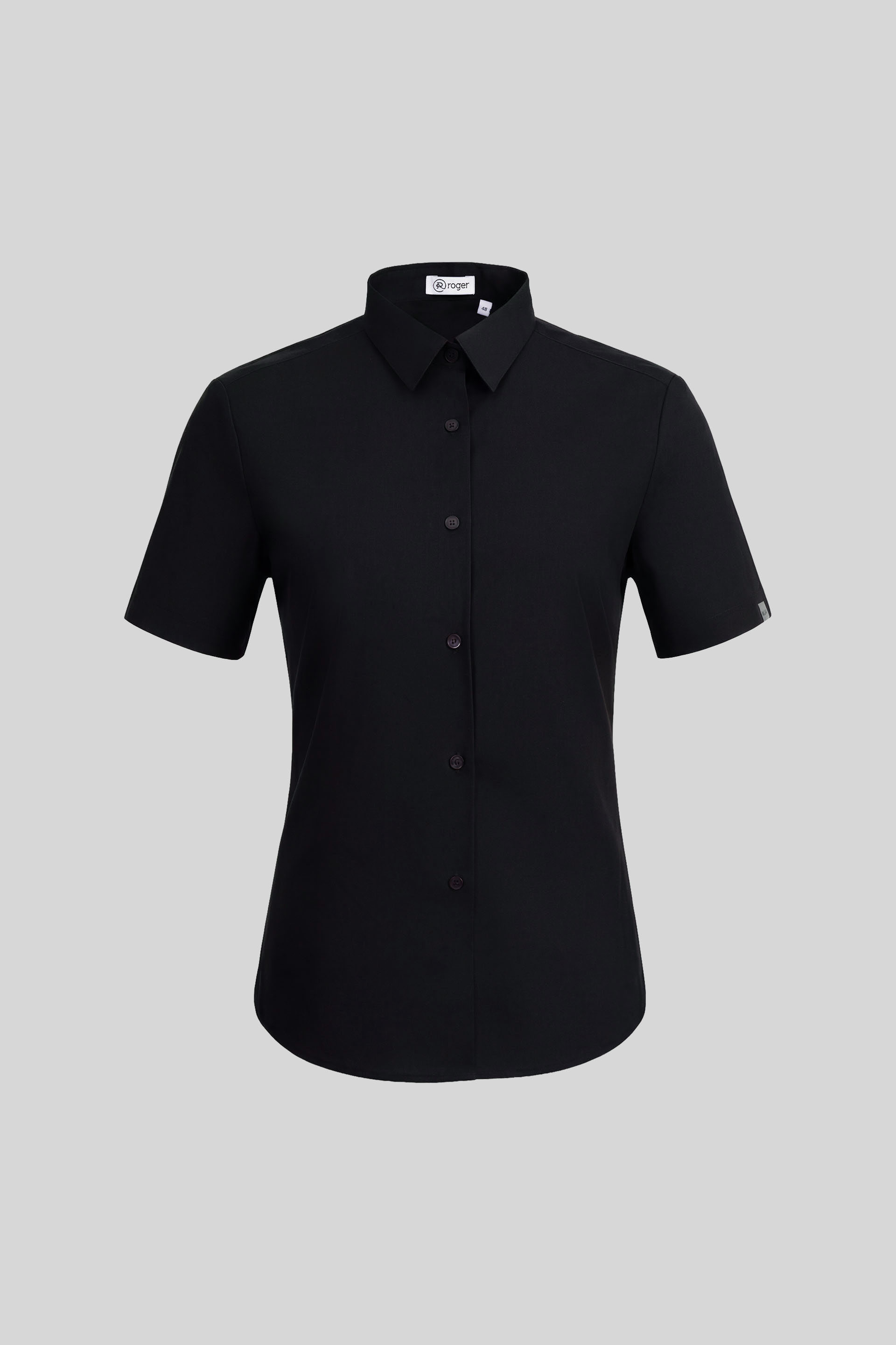 Camisa Mujer Cuello Camisero Manga Corta Alameda - 937138 