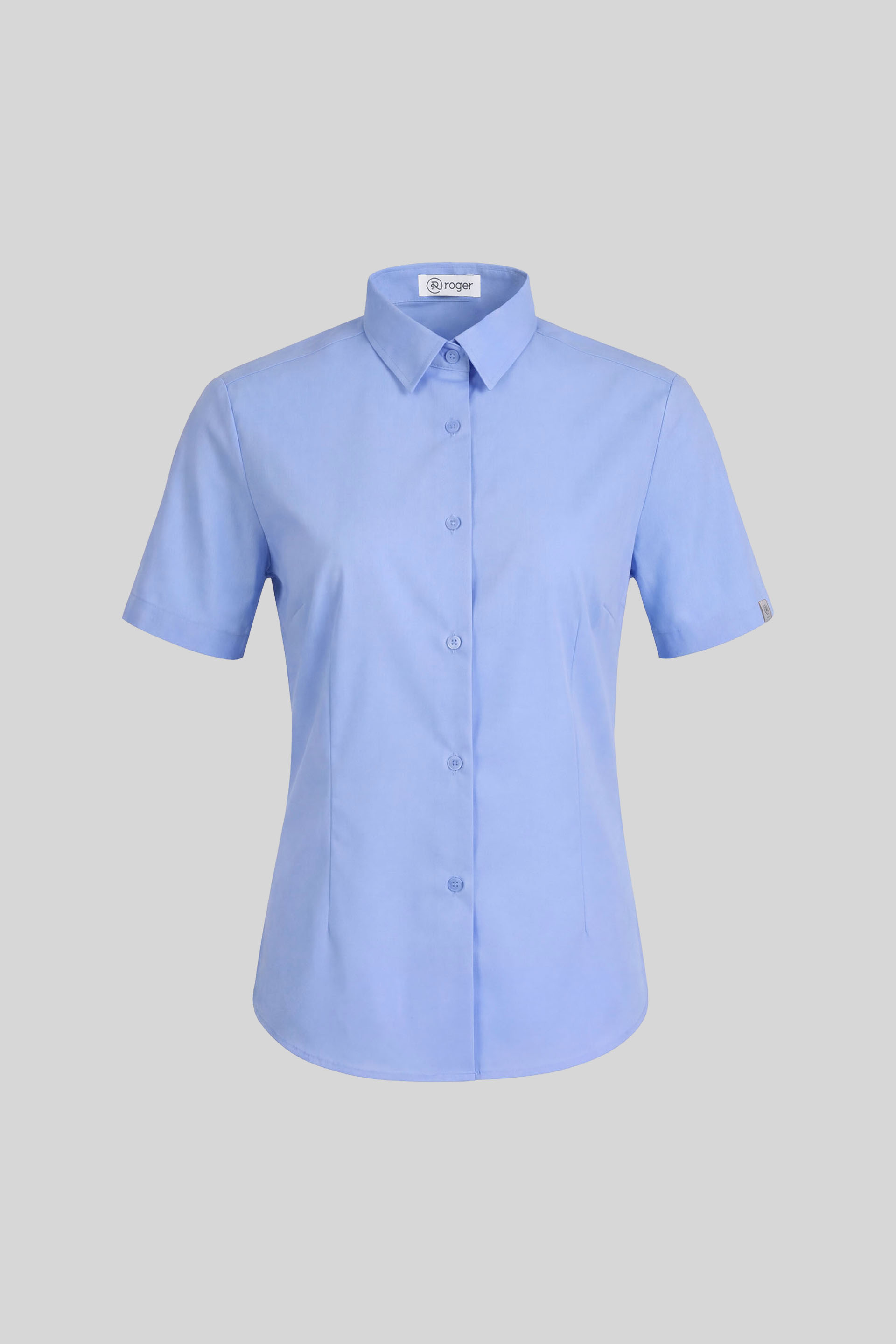 Camisa Mujer Cuello Camisero Manga Corta Alameda - 937138 