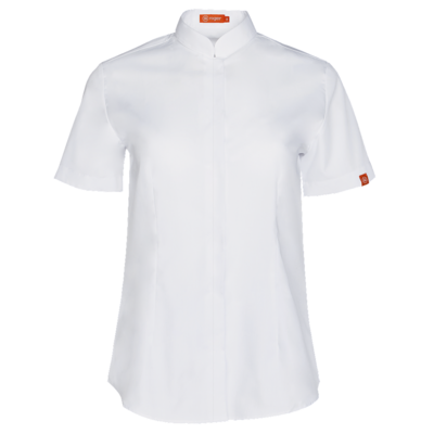 Camisa Mujer Cuello Mao Manga Corta Alameda - 985138 