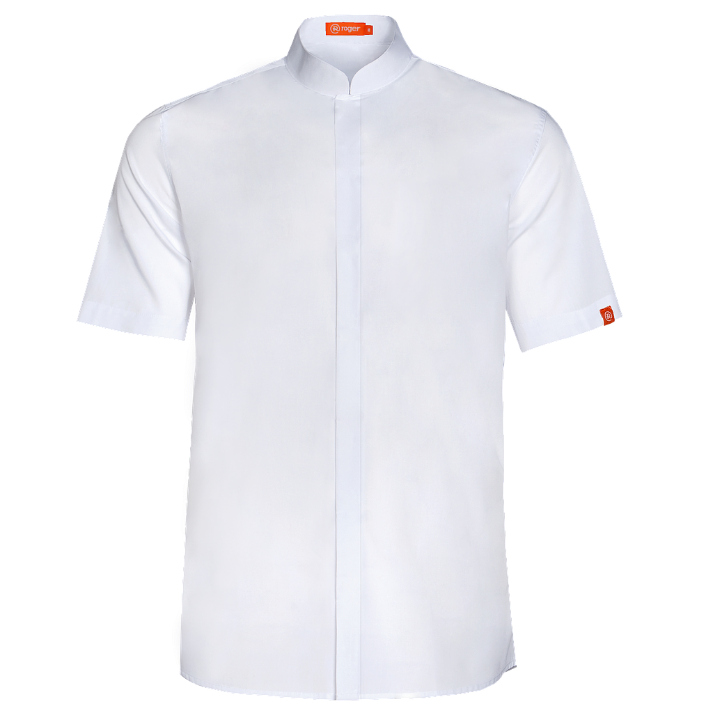 Camisa Hombre Cuello Mao Manga Corta Alameda - 983138 