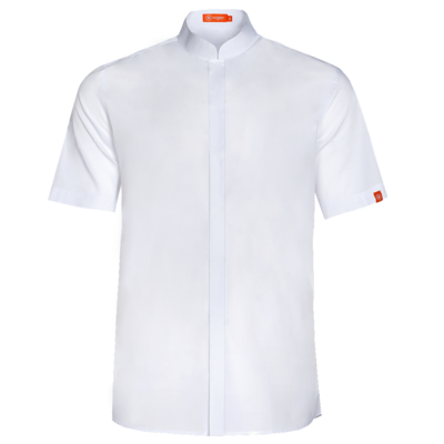 Camisa Hombre Cuello Mao Manga Corta Alameda - 983138 