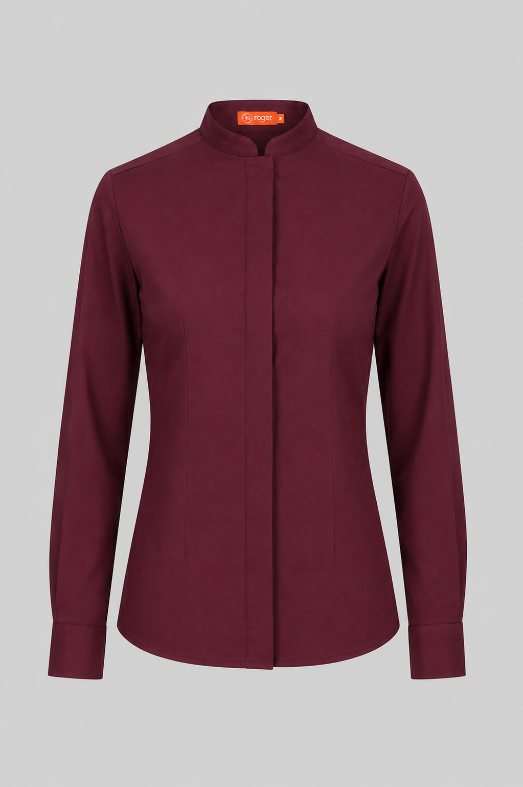 Camisa Mujer Cuello Mao Manga Larga Dinar - 984139 