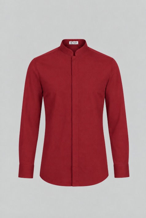 Camisa Hombre Cuello Mao Manga Larga Alameda - 922138 