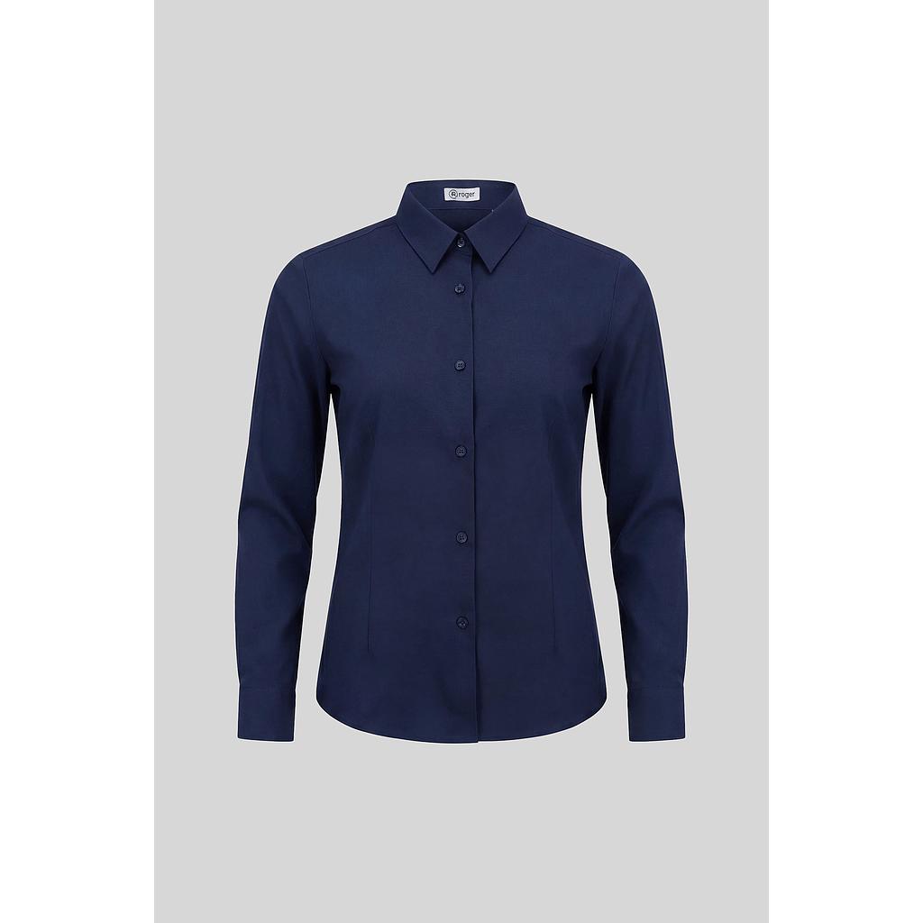 Camisa Mujer Cuello Camisero Manga Larga Alameda - 931138 