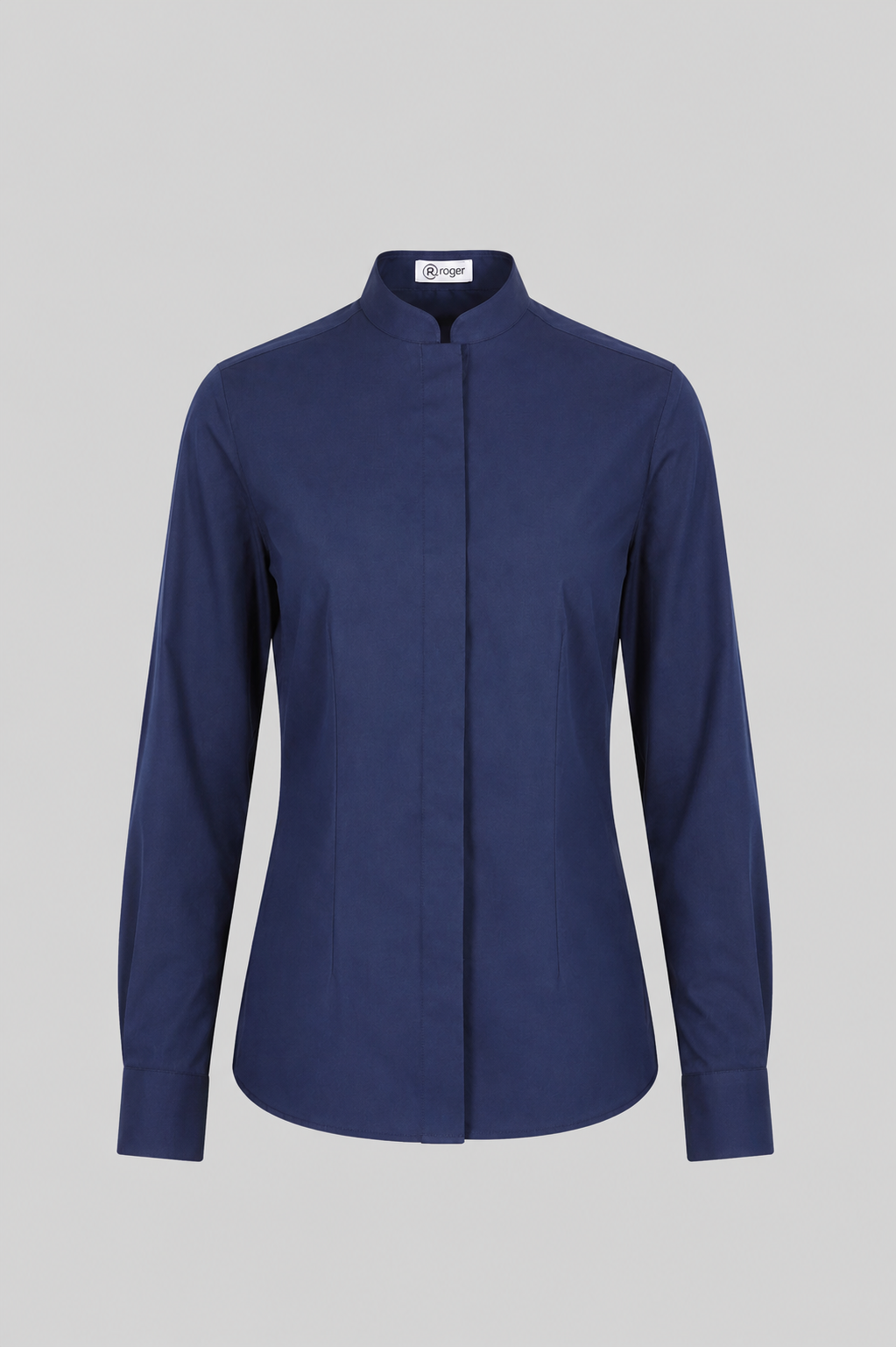 Camisa Mujer Cuello Mao Manga Larga Alameda - 984138 